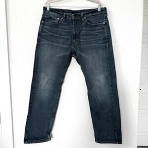 Levi’s 505 Regular Fit Straight Leg Jeans Blue Denim W36 L30 Classic Vintage